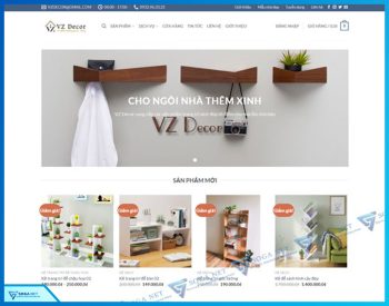 Dự án seo website bán kệ trang trí Seo06