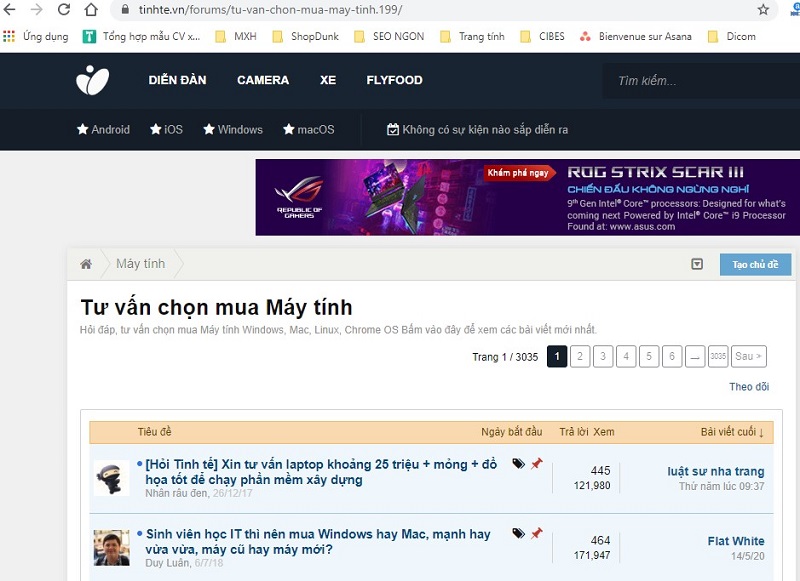 Backlink từ trang hỏi đáp 
