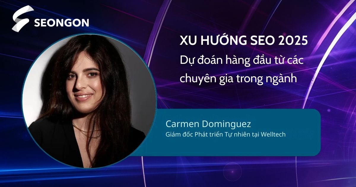 Carmen Dominguez, Giám đốc Phát triển Tự nhiên tại Welltech