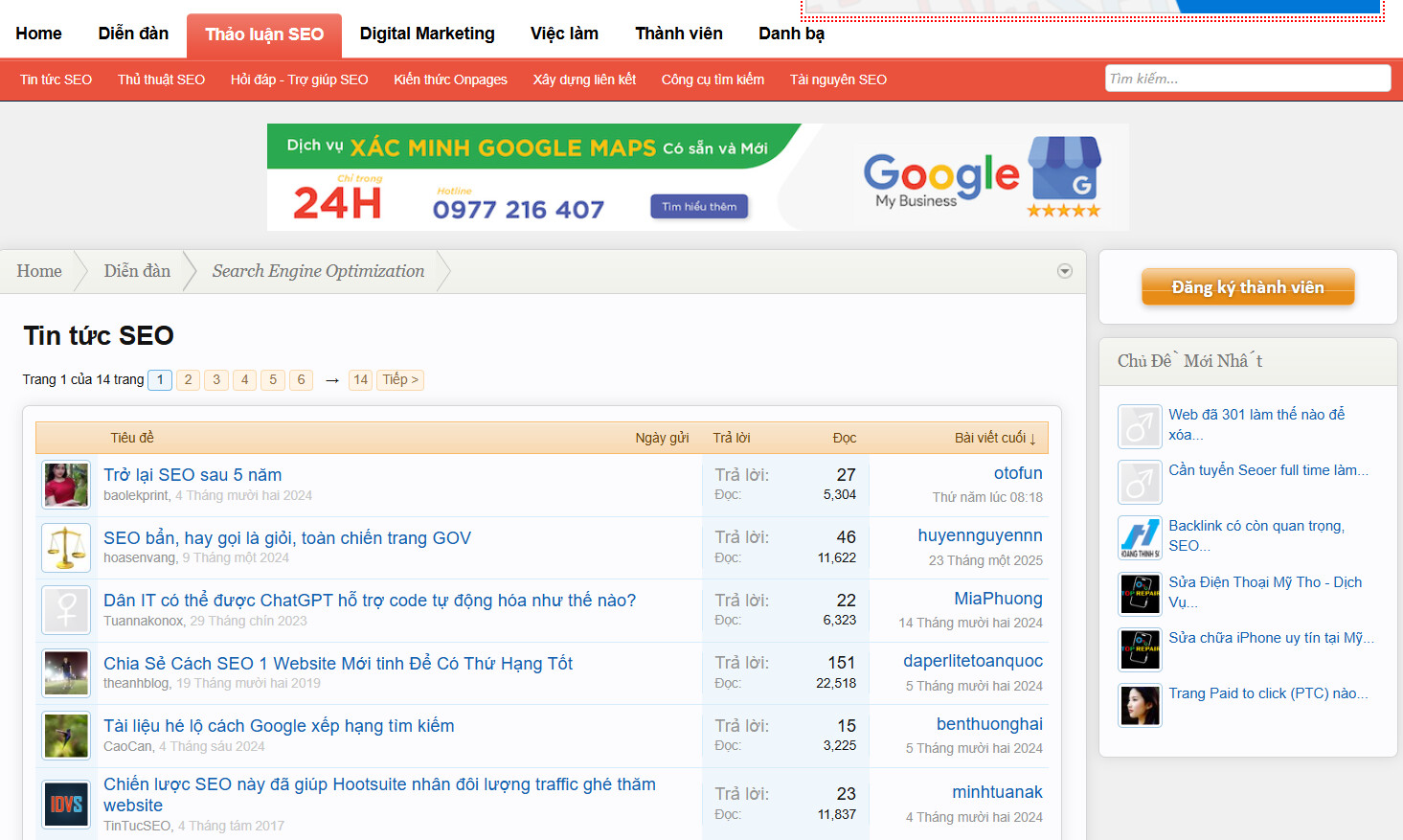 Đi backlink bằng cách tham gia và đóng góp nội dung có giá trị trên các diễn đàn