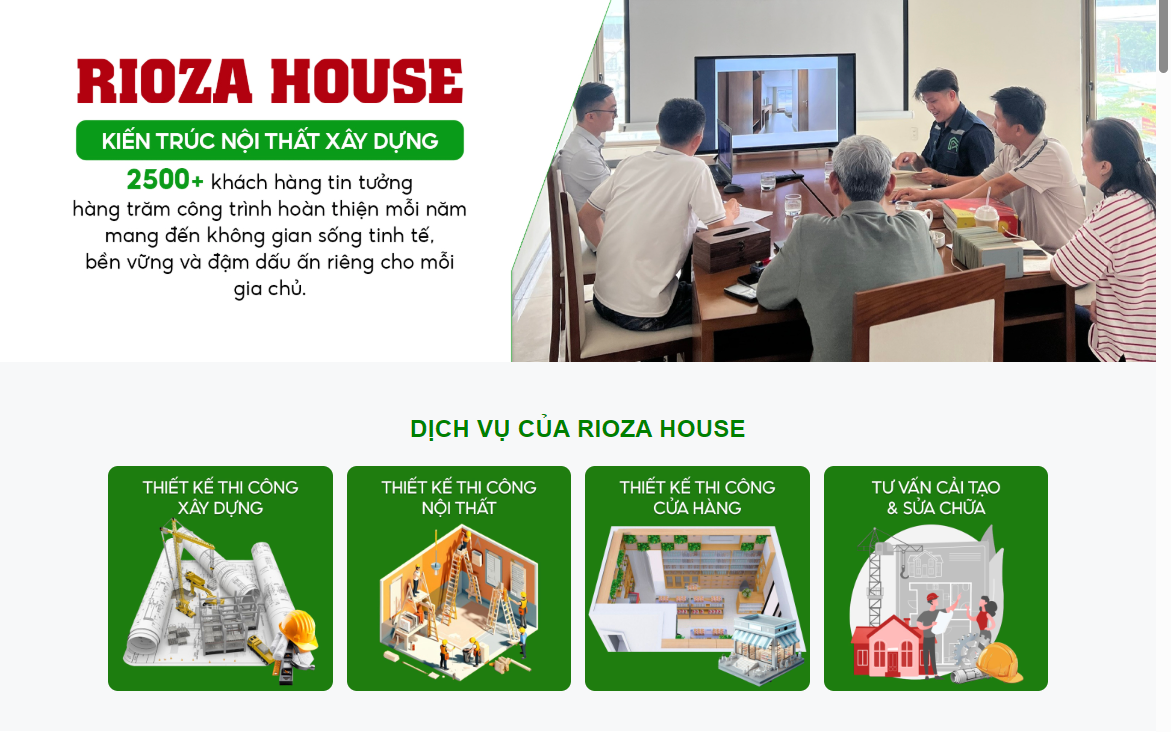 Case study SEO Rioza House