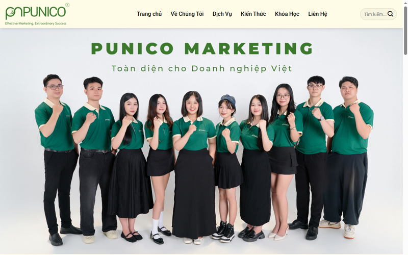 Case study SEO website mới