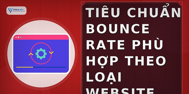 Tiêu chuẩn Bounce Rate phù hợp theo loại website